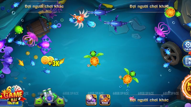 Bắn cá 68 game bài